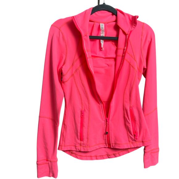 Lululemon Define Jacket Long Sleeves Full Zipper Front Closure Size 6 High Neck - Picture 4 of 8